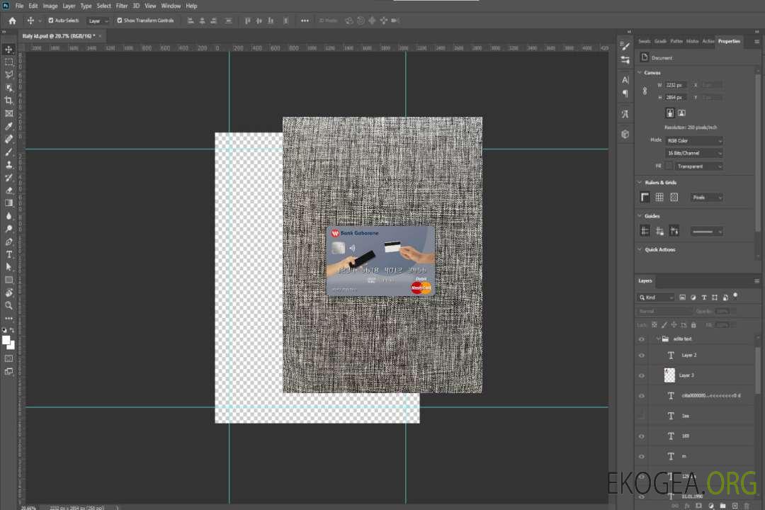 Botswana Bank Gaborone mastercard photolook recto template Botswana Bank Gaborone mastercard photolook recto template